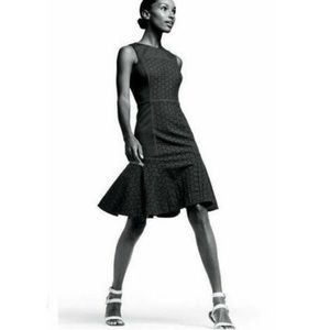 🌟 J. Crew Collection Black Eyelet Dress, Size 0